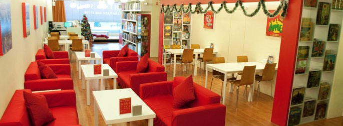 Meeples Cafe Interior view