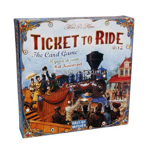Herhaal Volg ons Vul in Ticket to Ride: The Card Game