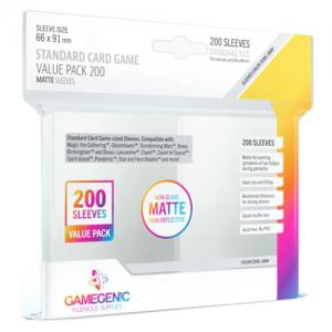 Gamegenic : Sleeves : Standard Card Sleeves - Value Pack 200 (MATTE)
