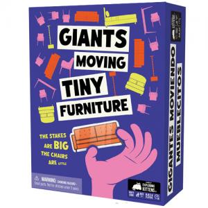 Giants Moving Tiny Furniture